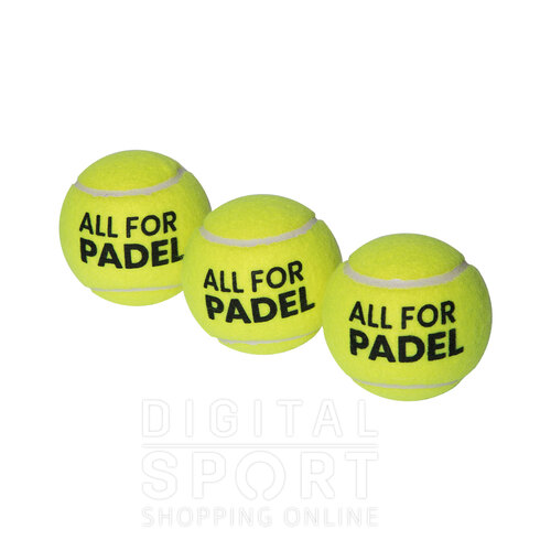 TUBO X 3 ALL FOR PADEL PRO