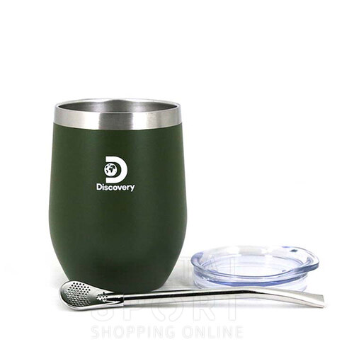 MATE CON BOMBILLA  350 ML DT5