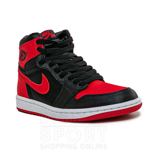 BOTAS AIR JORDAN 1 RETRO SATIN BRED