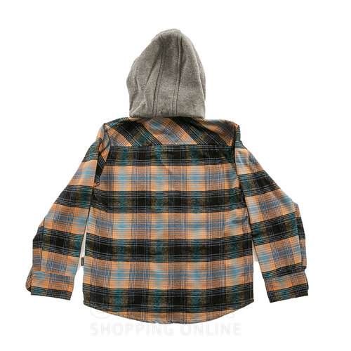 CAMISA FLANNEL HOODED KIDS