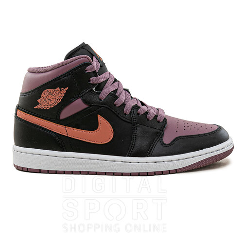 BOTAS AIR JORDAN 1 MID SE SKY J MAUVE