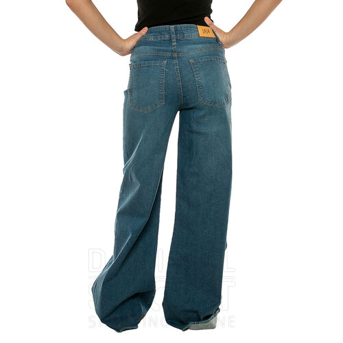 PANTALON JEAN PALAZZO SHINE