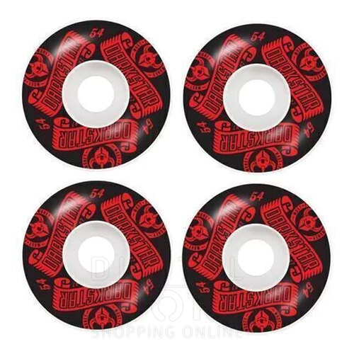 RUEDAS x 4 SKATE ARC RED 54MM