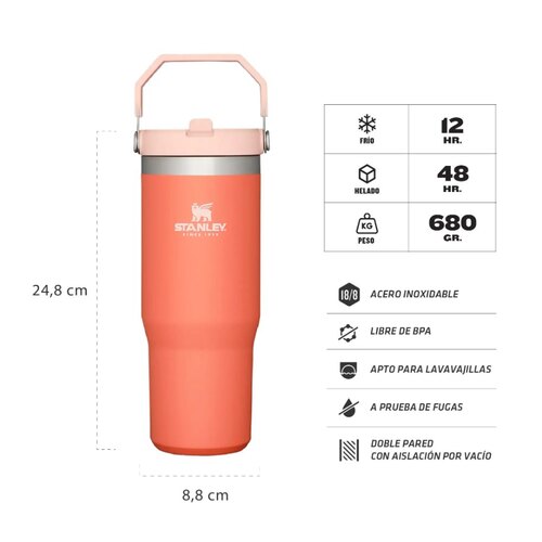 BOTELLA FLIP STRAW TUMBLER 887CM