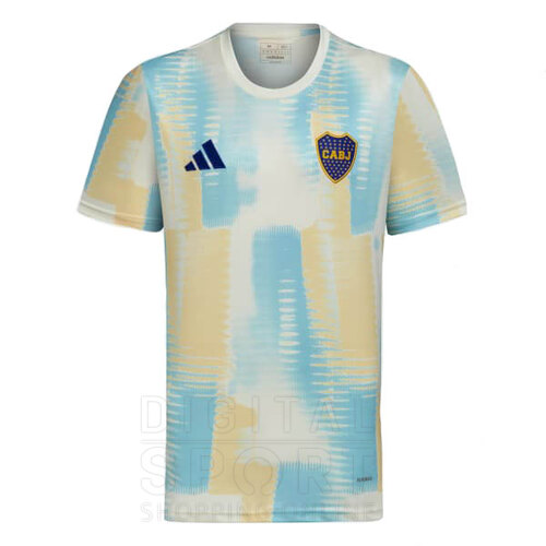 REMERA PREMATCH BOCA JUNIORS