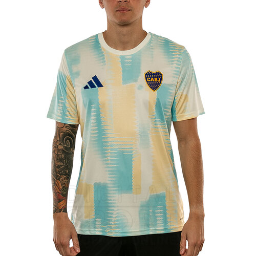 REMERA PREMATCH BOCA JUNIORS