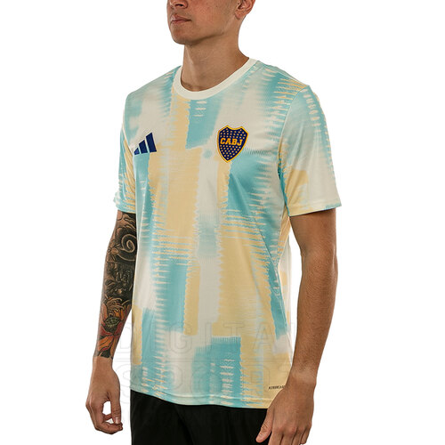 REMERA PREMATCH BOCA JUNIORS