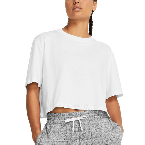 REMERA BOXY CROP