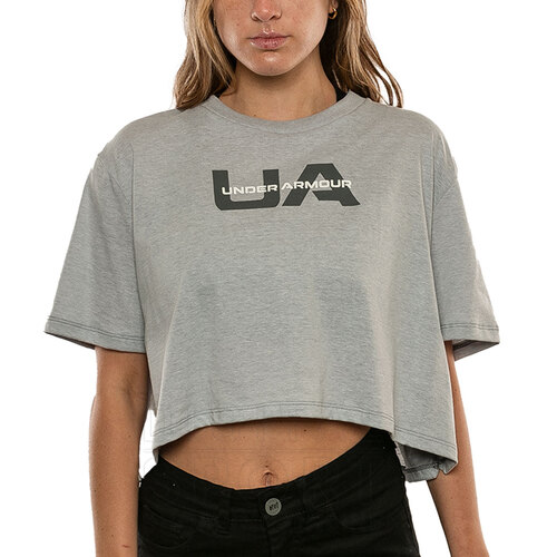 REMERA BOXY CROP BRAND