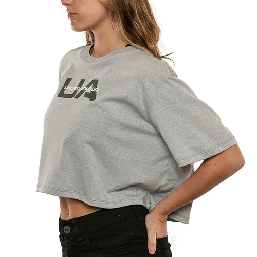 REMERA BOXY CROP BRAND