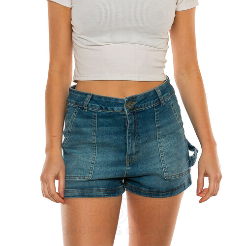 SHORT JEAN MID RISE KRAFT