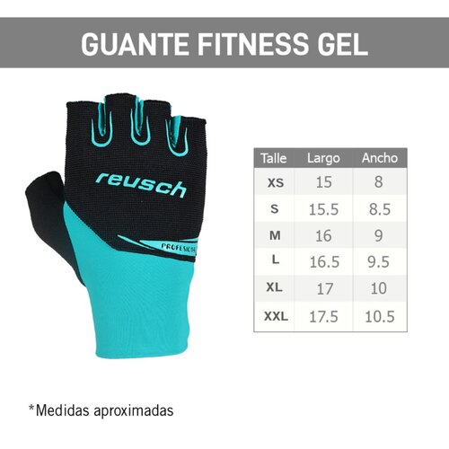 GUANTES FITNESS GEL