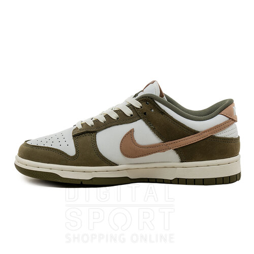 ZAPATILLAS DONK LOW MEDIUM OLIVE AND SUMMIT WHITE