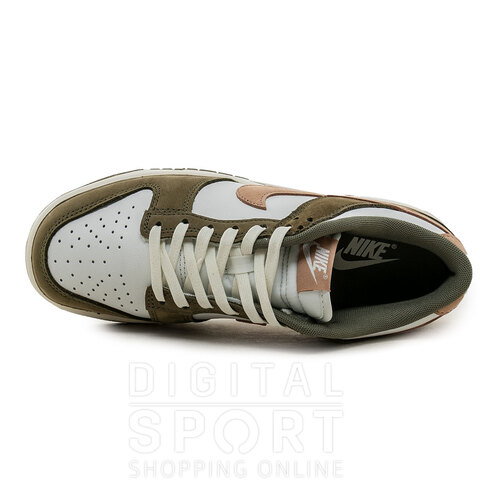 ZAPATILLAS DUNK LOW MEDIUM OLIVE AND SUMMIT WHITE