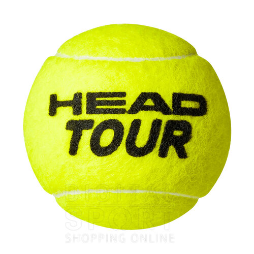 TUBO X 4 PELOTAS TENIS TOUR